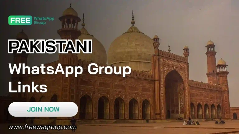 Pakistani WhatsApp Group Links