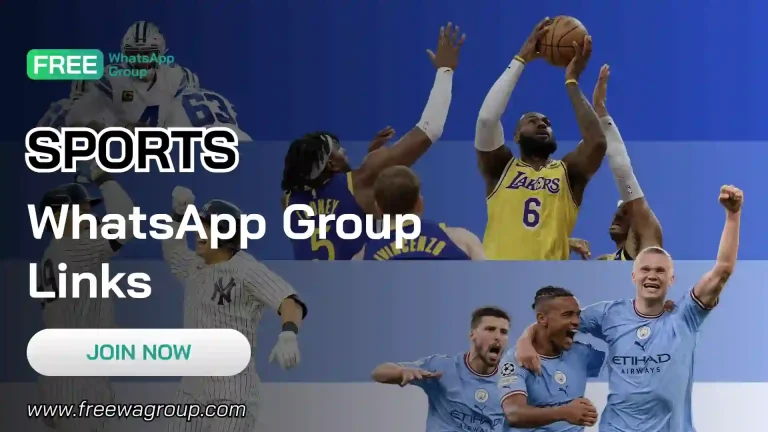 Sports WhatsApp Group Links