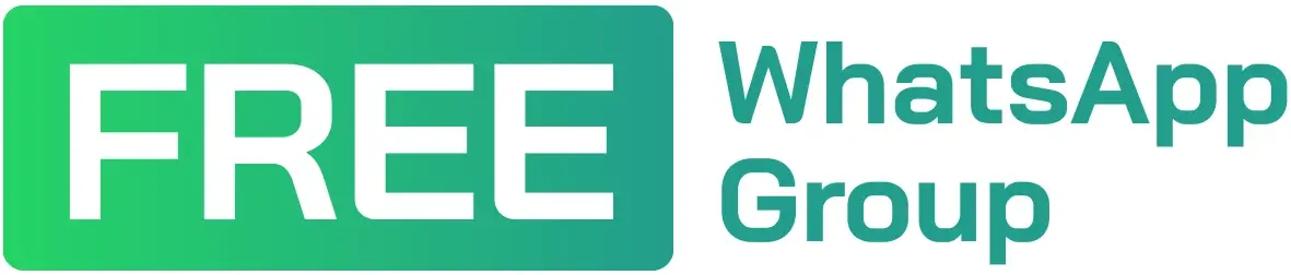 Free WhatsApp Group Website Logo