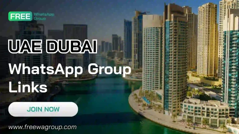 UAE Dubai WhatsApp Group Links