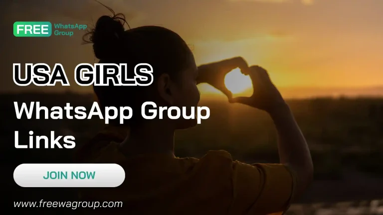 USA Girls WhatsApp Group Links